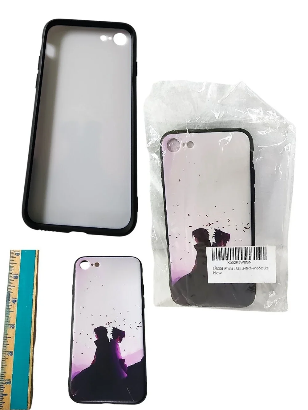 Anime Itachi & Sasuke Uchiha Naruto Falling Petals Case For iPhone 7